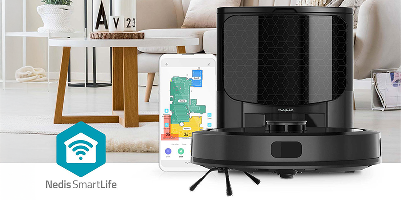 Nedis SmartLife 3-in-1 Robotstofzuiger