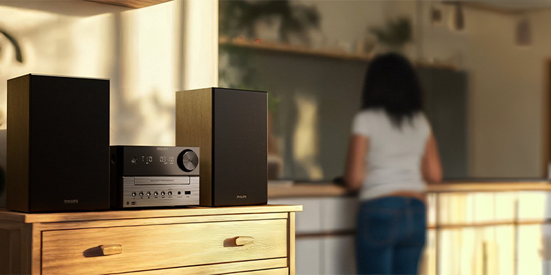 Philips TAM3505M2/10 DAB+ Microsysteem met GRATIS TV-hoofdtelefoon