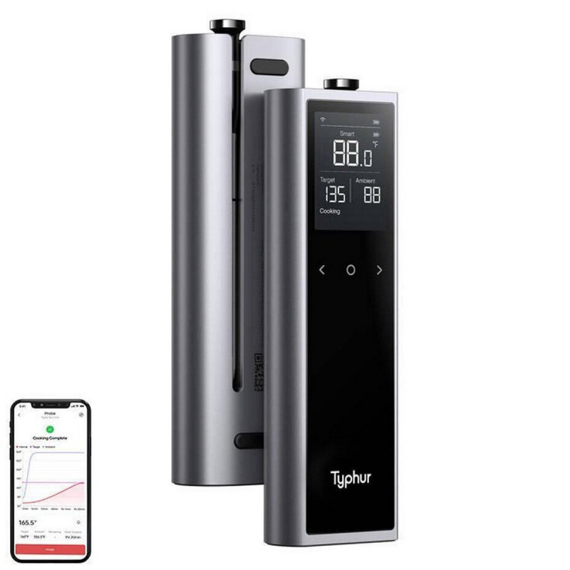 Typhur Sync One Draadloze vleesthermometer.